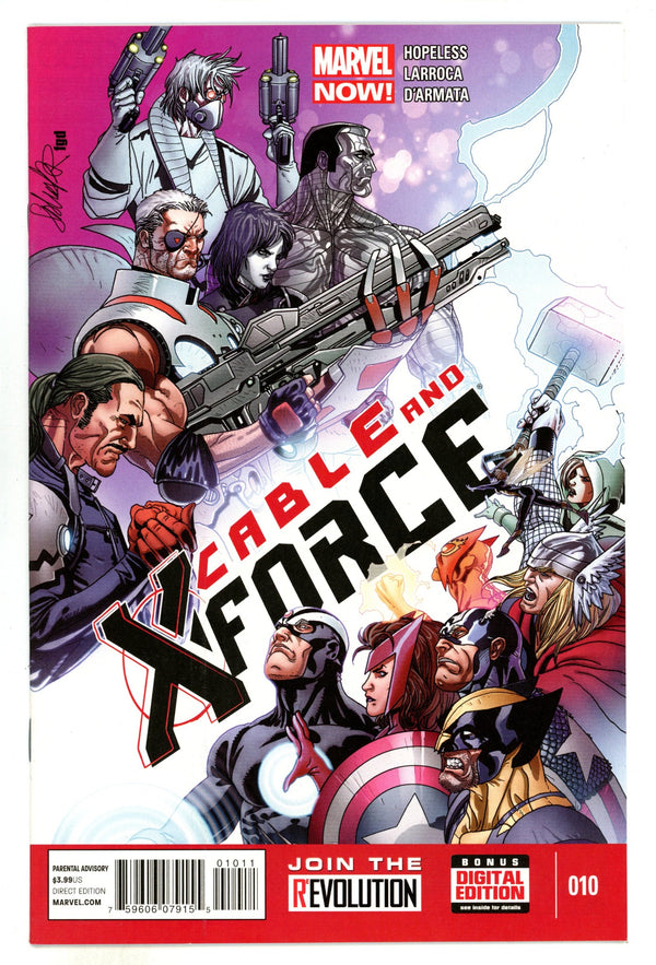 Cable and X-Force 10 High Grade (2013)