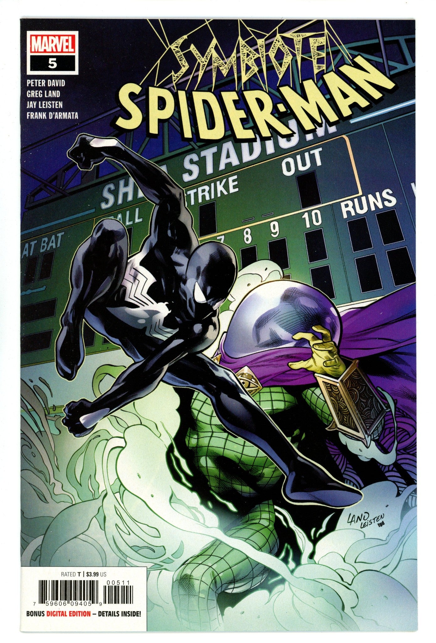 Symbiote Spider-Man Vol 1 5 High Grade (2019) 