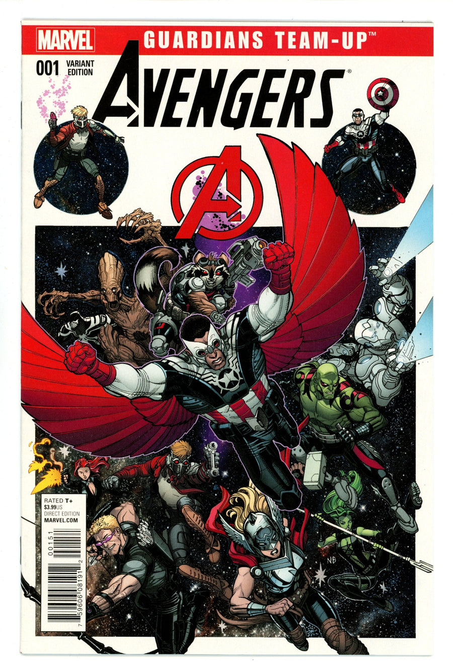 Guardians Team-Up 1 High Grade (2015) Bradshaw Variant 