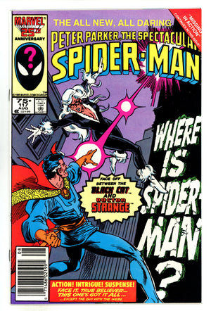 The Spectacular Spider-Man Vol 1 117 NM- (9.2) (1986) Newsstand