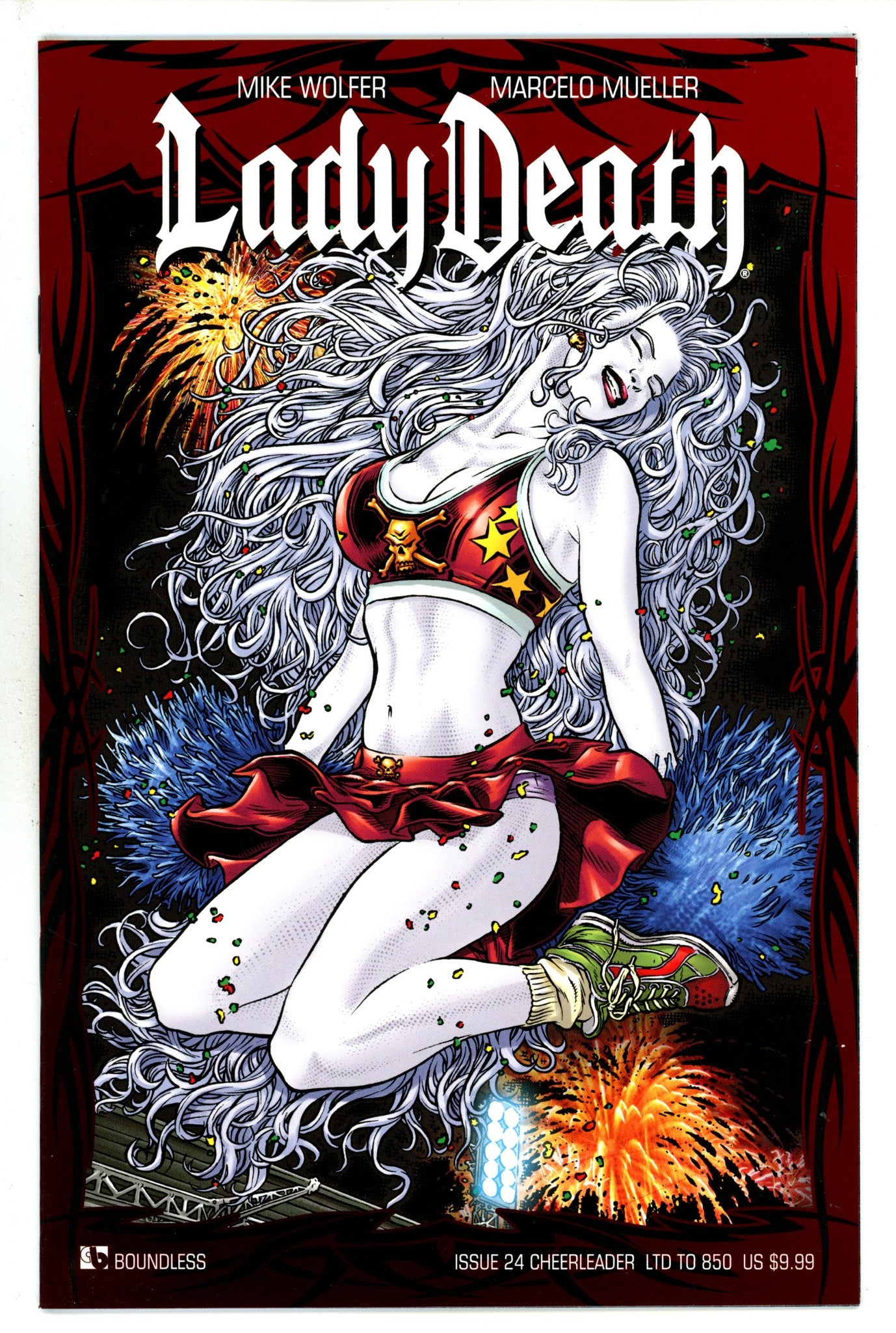 Lady Death Vol 3 24 Ryp Cheerleader Variant NM (2012)