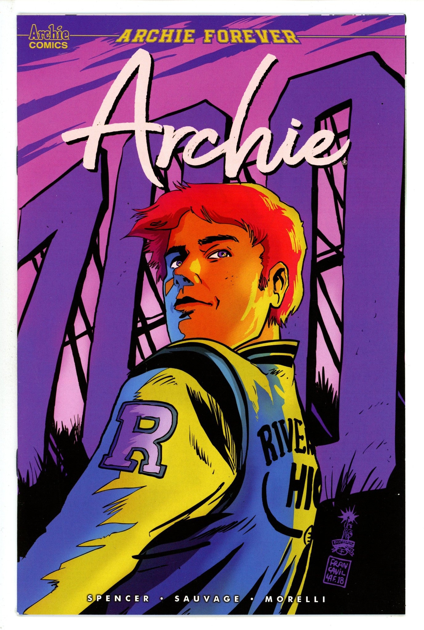 Archie Vol 2 700 High Grade (2019) Francavilla Variant 