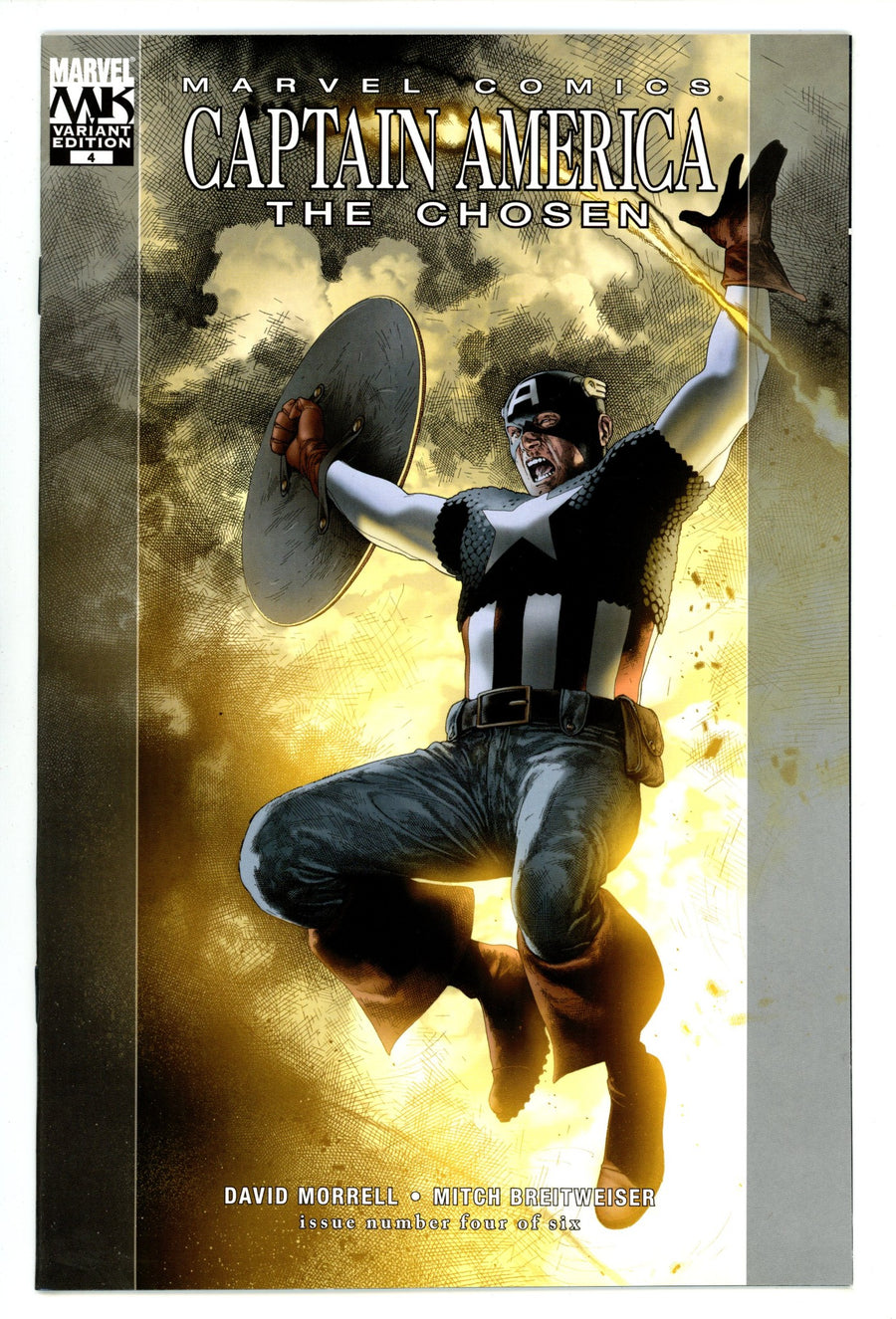 Captain America: The Chosen   4  High Grade   (2007) Charest     Variant  