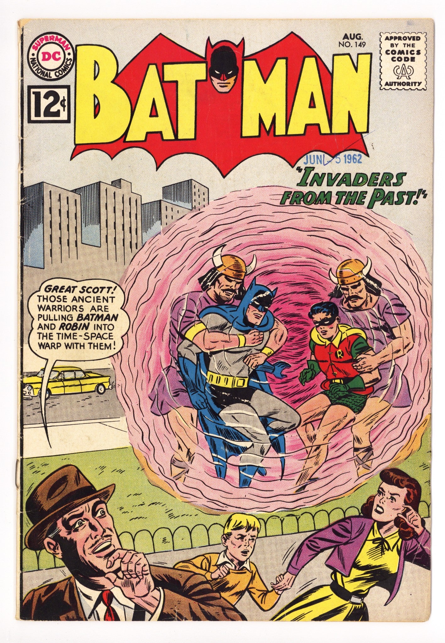 Batman Vol 1 149 VG+ (4.5) (1962) 