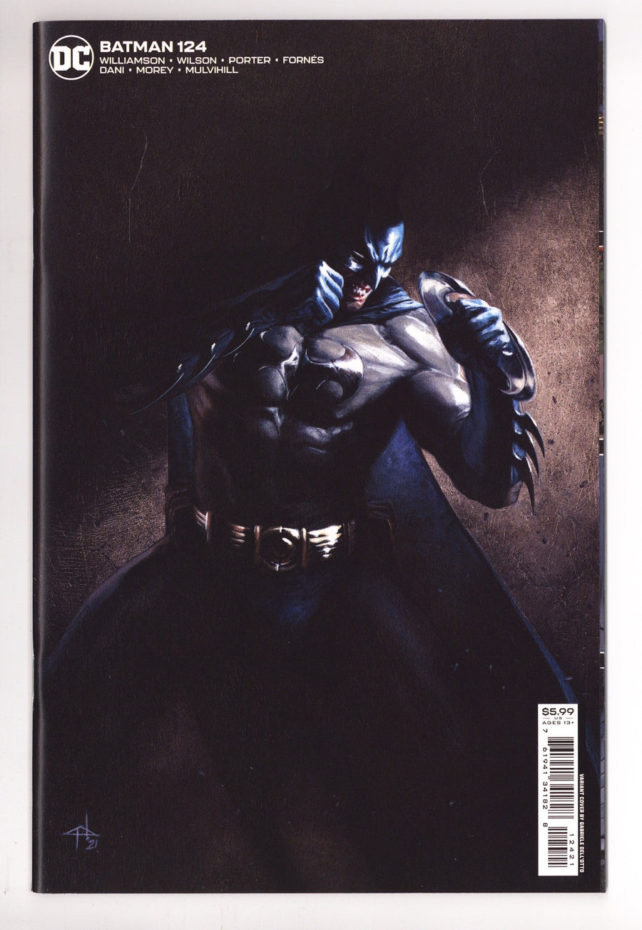Batman Vol 3 124 High Grade (2022) Dell'Otto Variant 