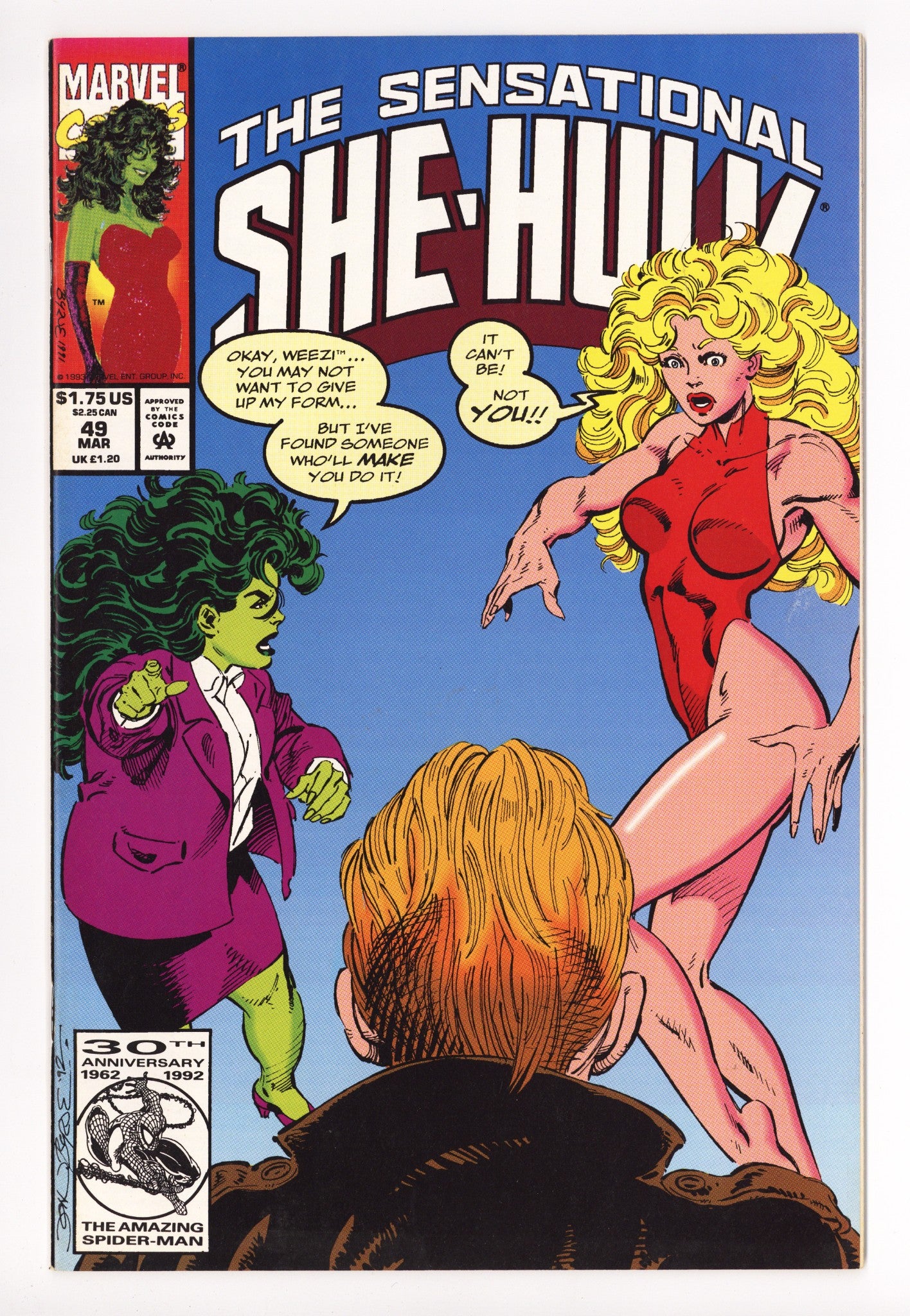 The Sensational She-Hulk 49 Mid Grade (1993) 