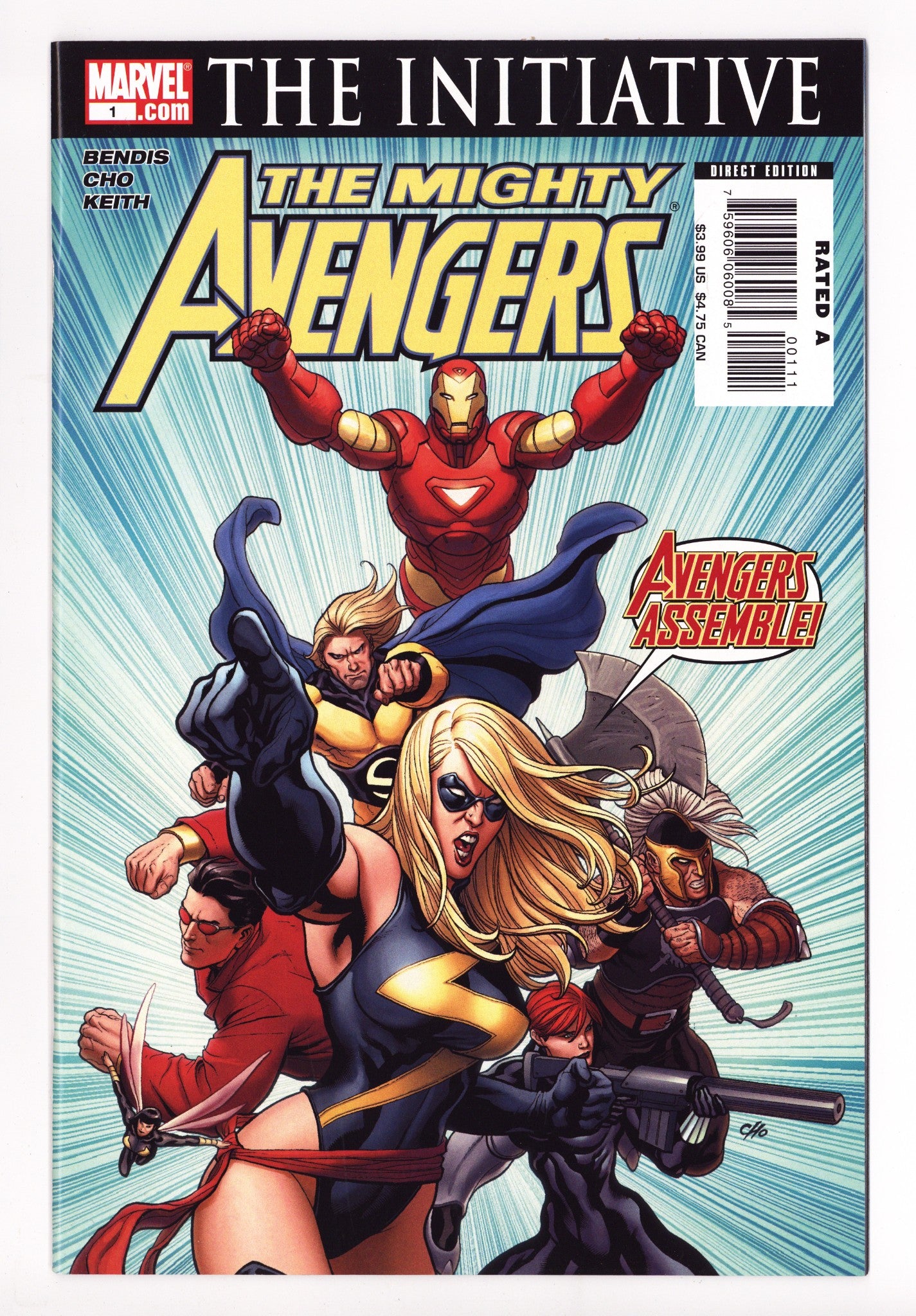 The Mighty Avengers Vol 1 1 High Grade (2007) 
