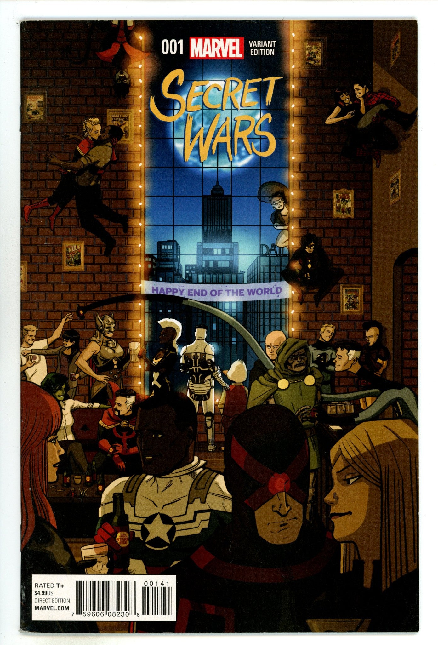 Secret Wars 1 Mid Grade (2015) Zdarsky Variant 