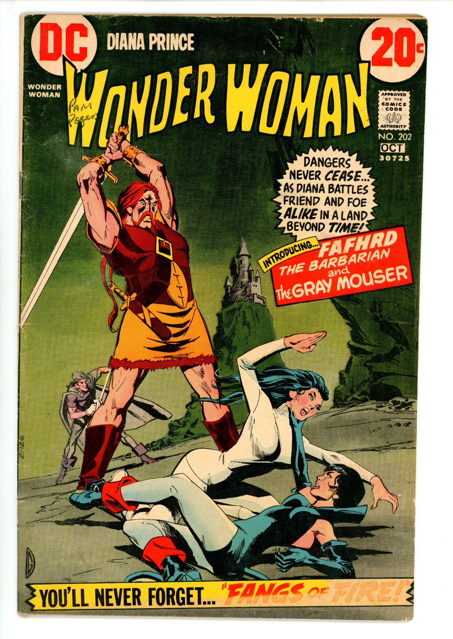 Wonder Woman Vol 1 202 VG+ (1972)
