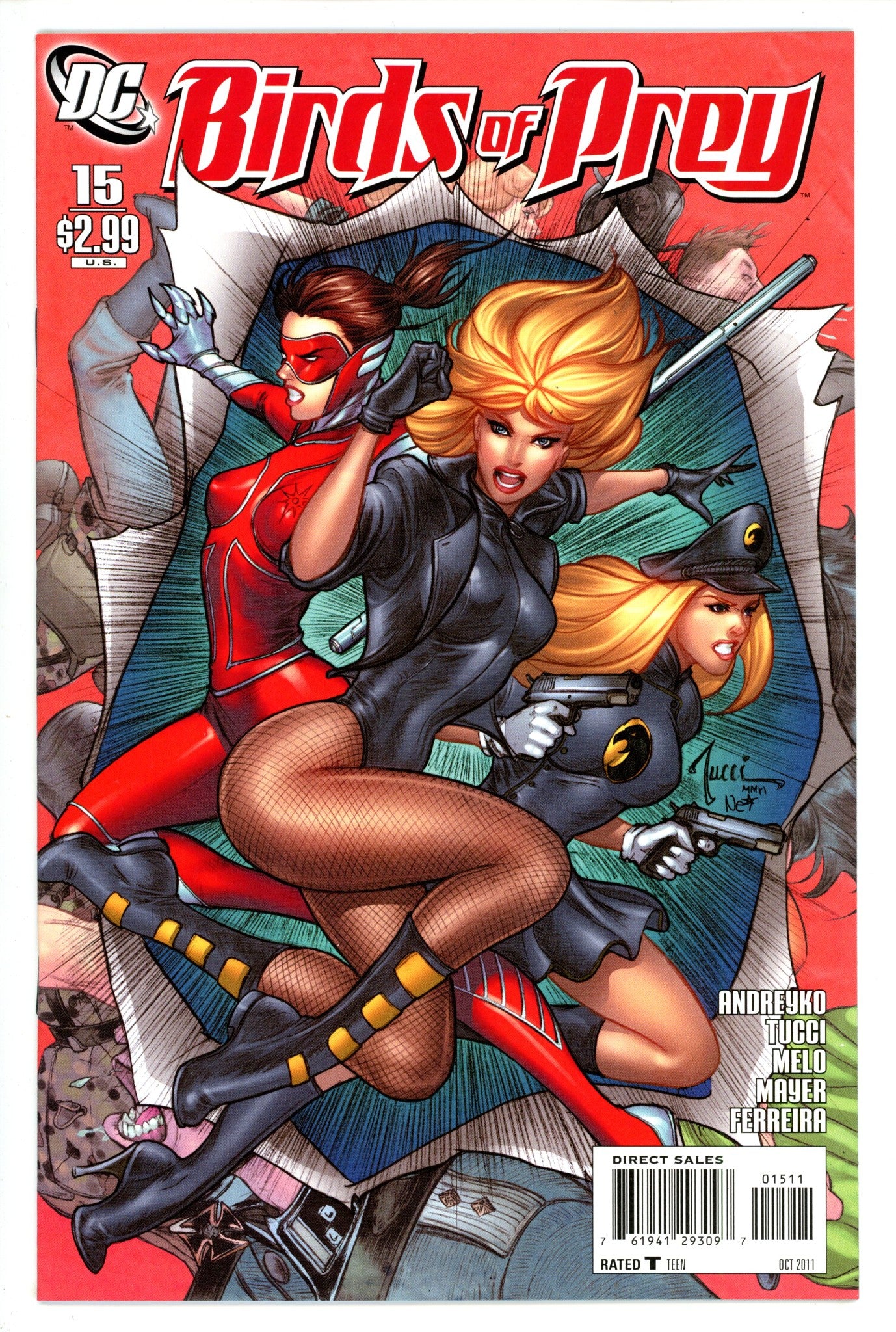 Birds of Prey Vol 2 15 High Grade (2011) 
