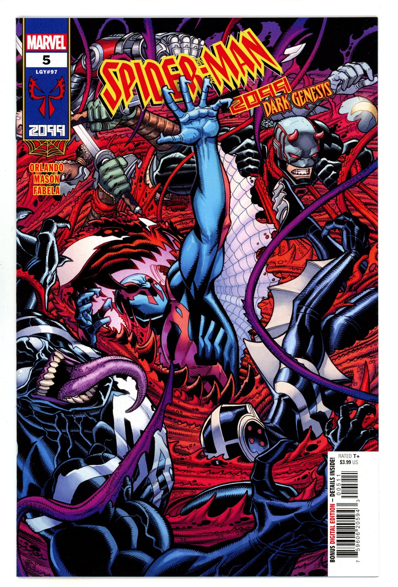 Spider-Man 2099: Dark Genesis  5 (97)  High Grade  (2023)  