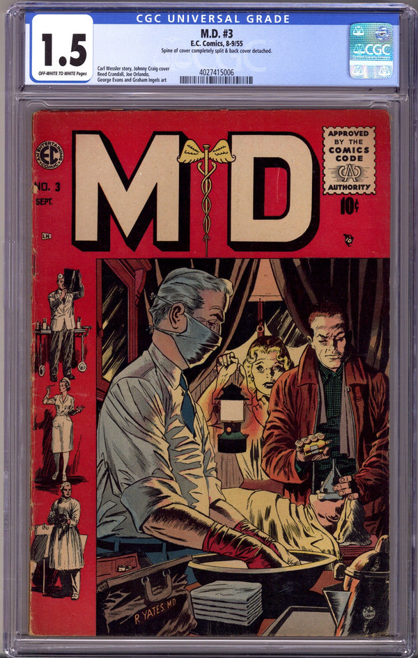 M.D. 3 CGC 1.5 (1955)