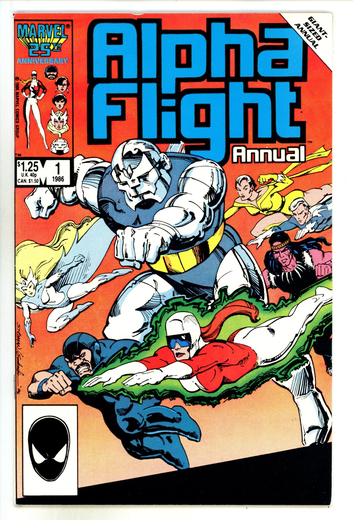 Alpha Flight Annual Vol 1 1 Mid Grade (1986) 