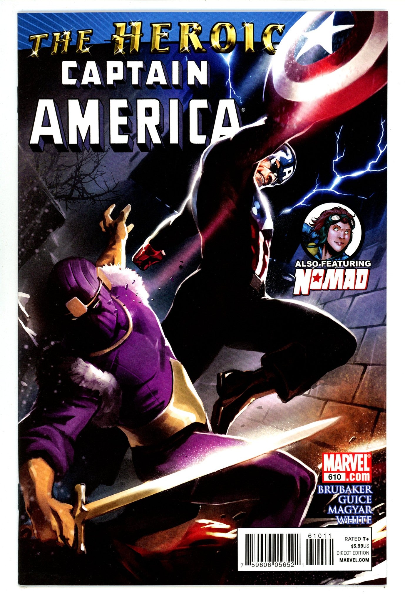 Captain America Vol 1 610 High Grade (2010) 