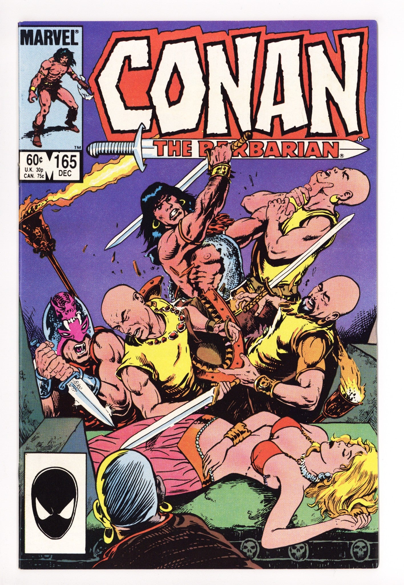 Conan the Barbarian Vol 1 165 High Grade (1984) 