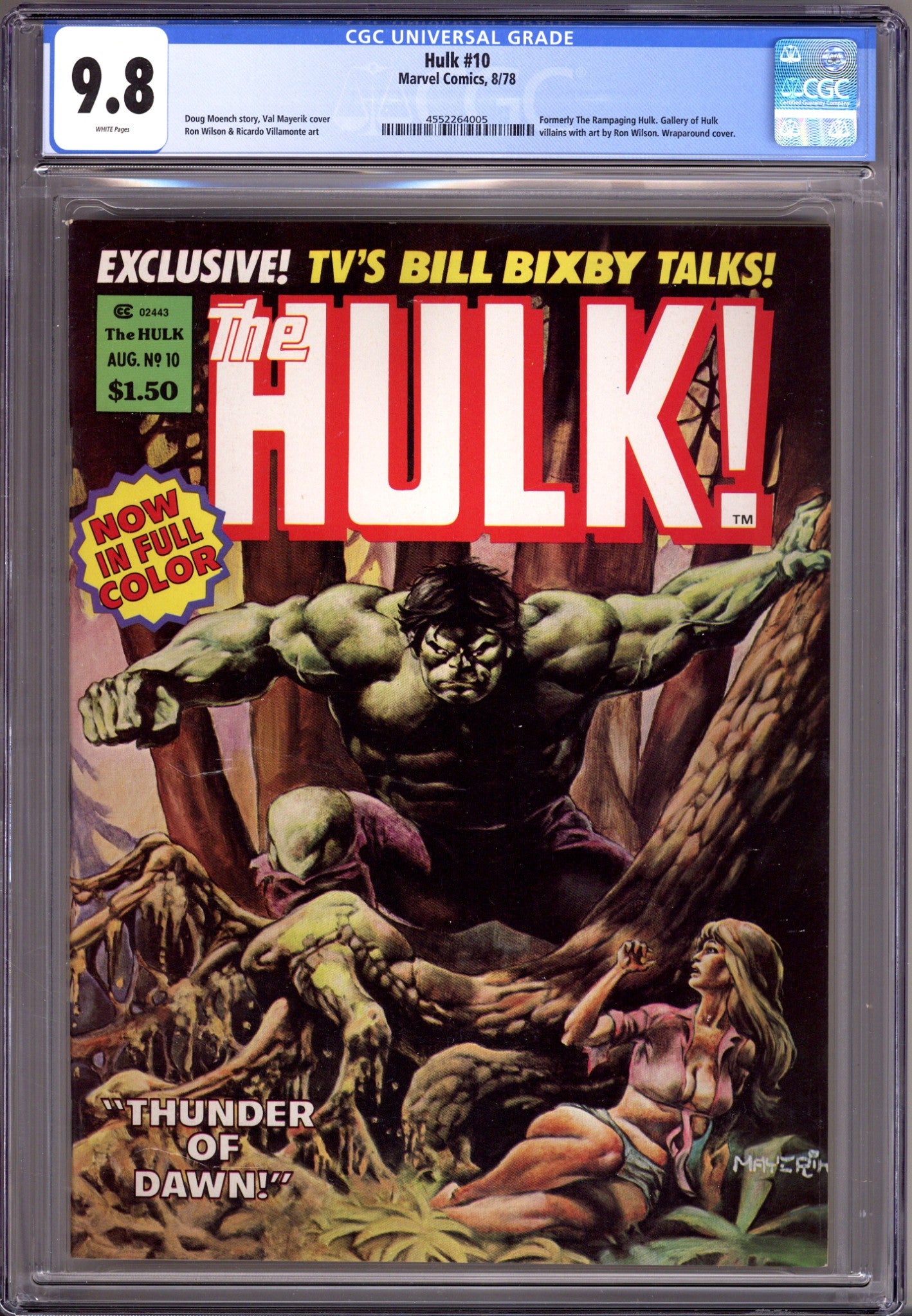 Hulk 10 CGC 9.8 (NM/M) (1978) 