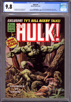 Hulk 10 CGC 9.8 (NM/M) (1978)