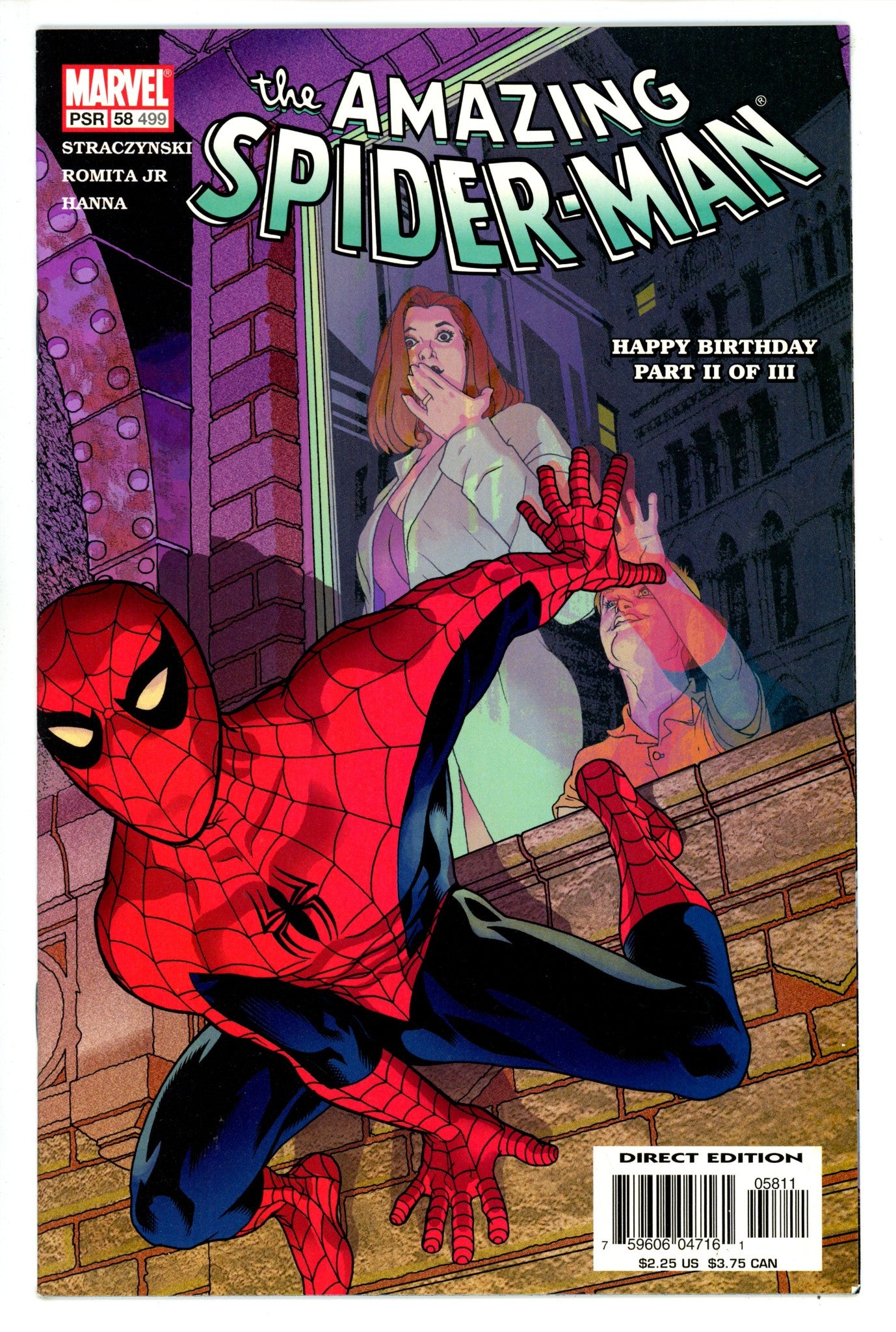 The Amazing Spider-Man Vol 2 58 (499) (2003)