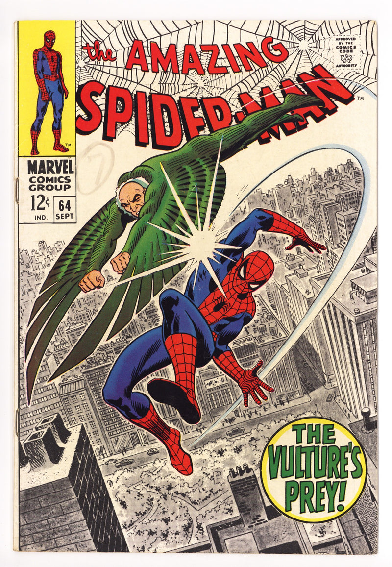 The Amazing Spider-Man Vol 1 64 VG/FN (5.0) (1968) 