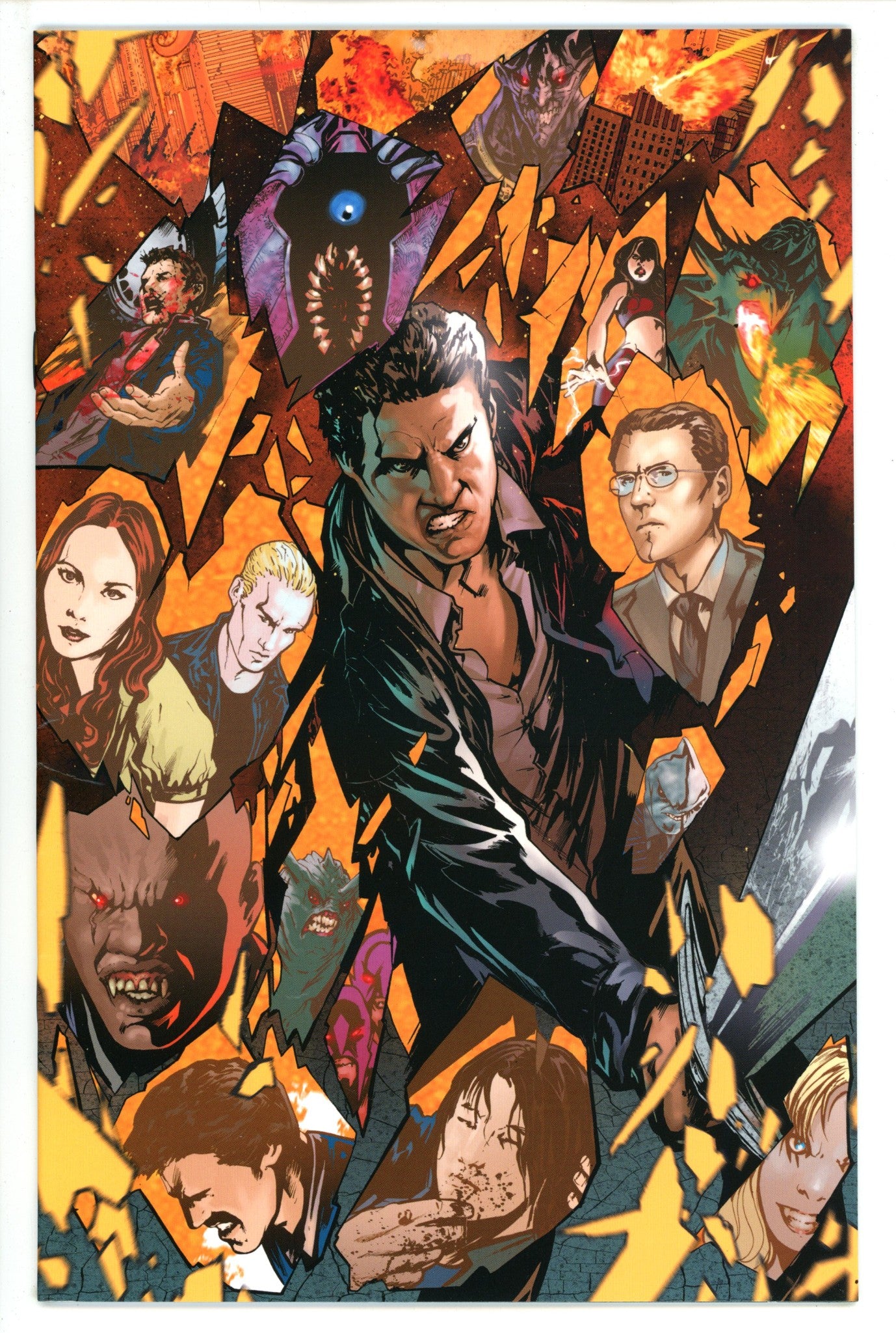 Angel: After the Fall 16 Mid Grade (2009) Uru Virgin Incentive Variant 