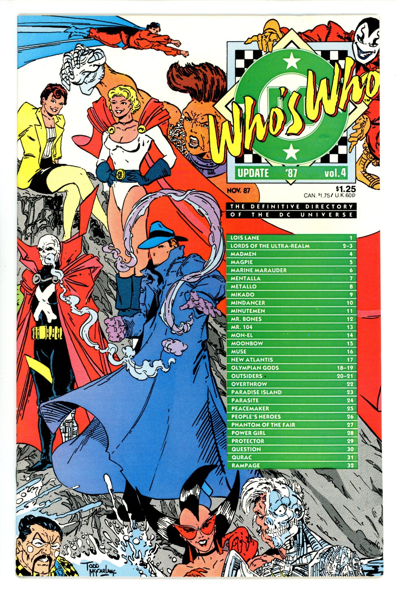 Who's Who: Update '87 4 (1987)