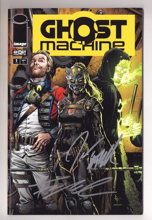 Ghost Machine 1 High Grade (2024) Signed x2 Cover Jason Fabok Francis Manapul