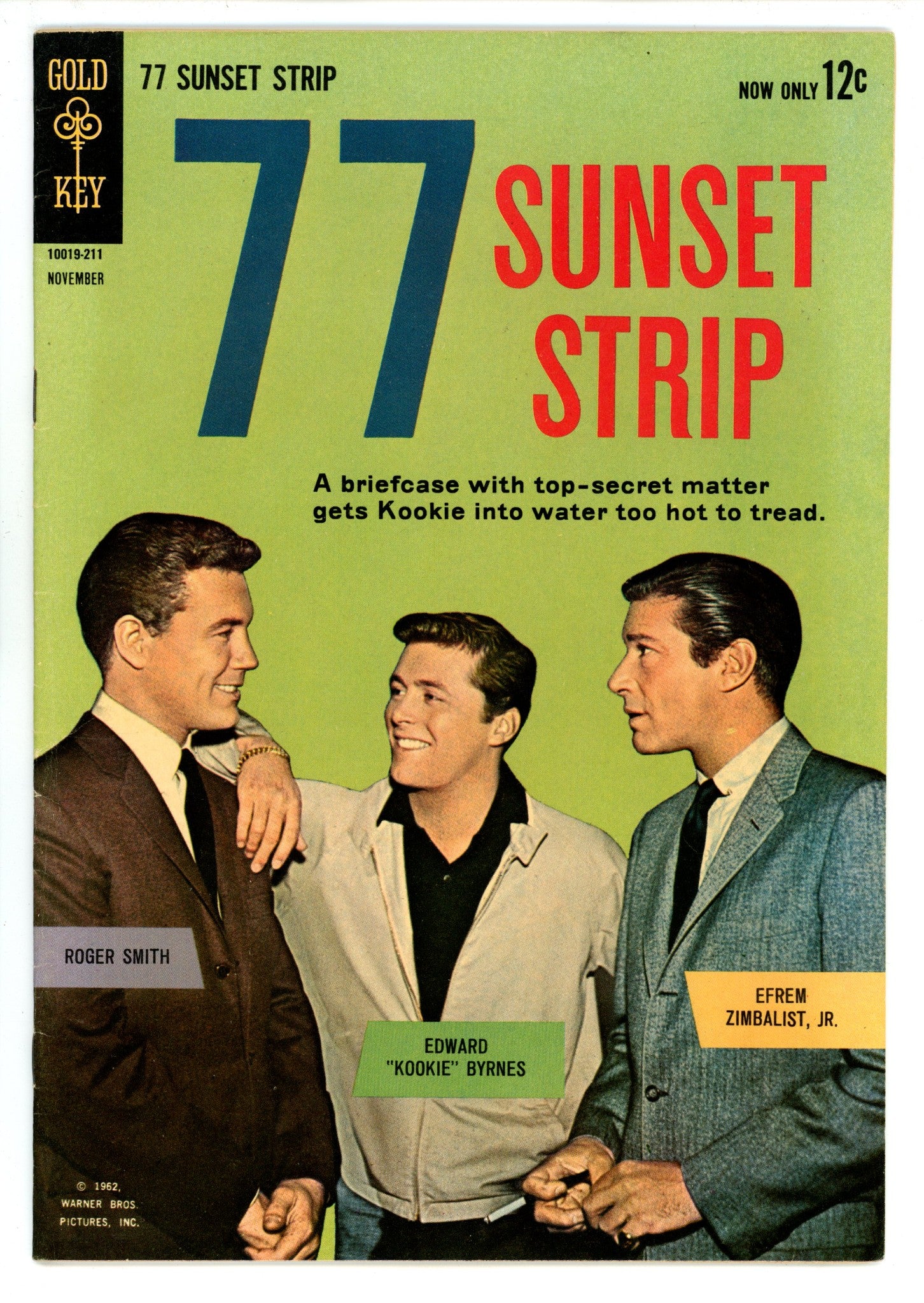 77 Sunset Strip 1 FN+ (6.5) (1962) 