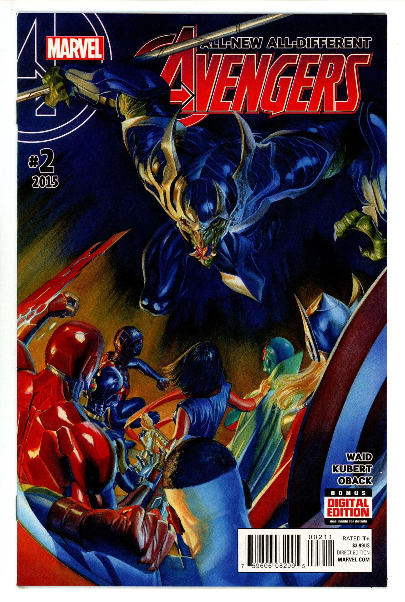All-New, All-Different Avengers Vol 1 2 High Grade (2016) 