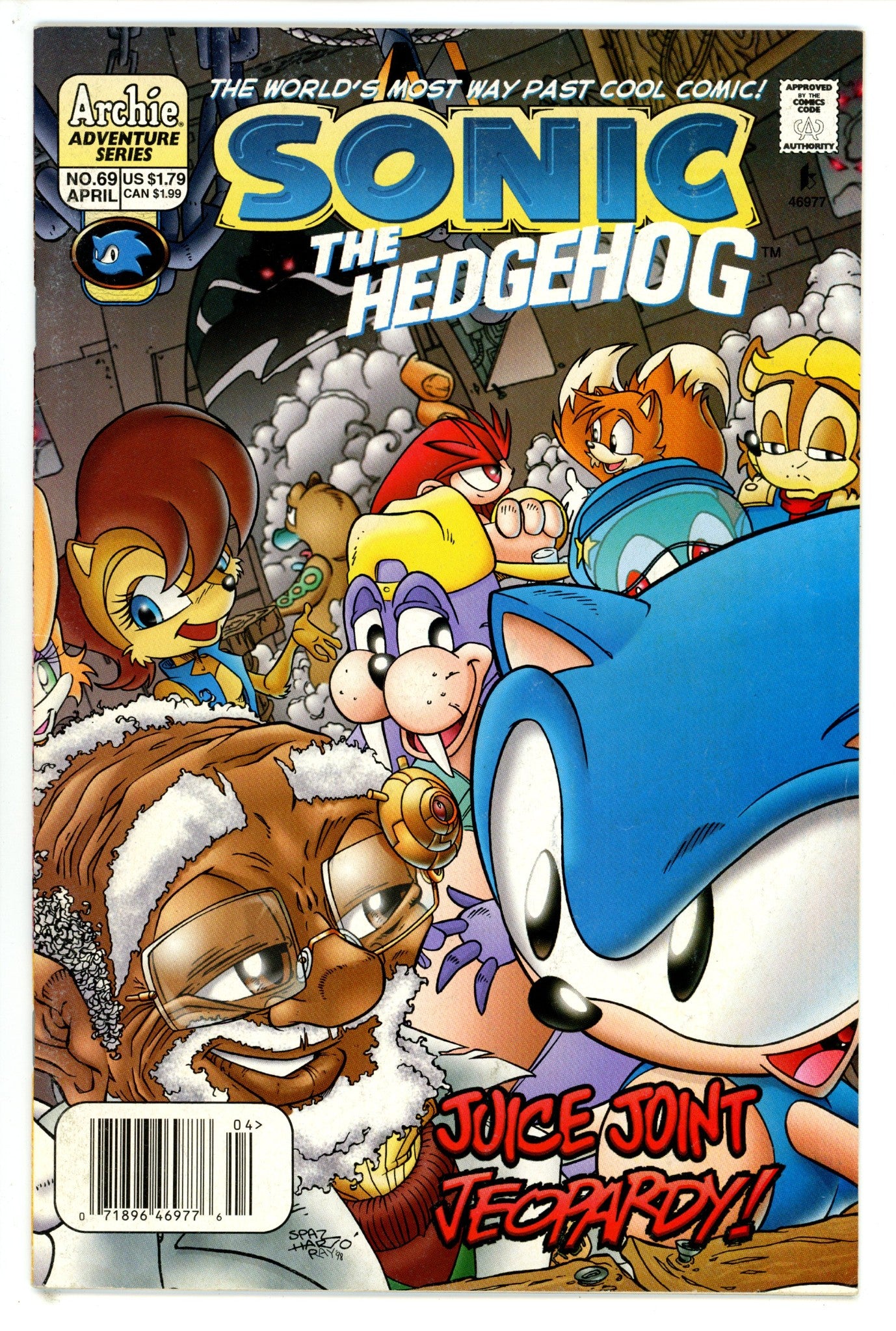 Sonic the Hedgehog Vol 2 69 Newsstand VG/FN (1999)