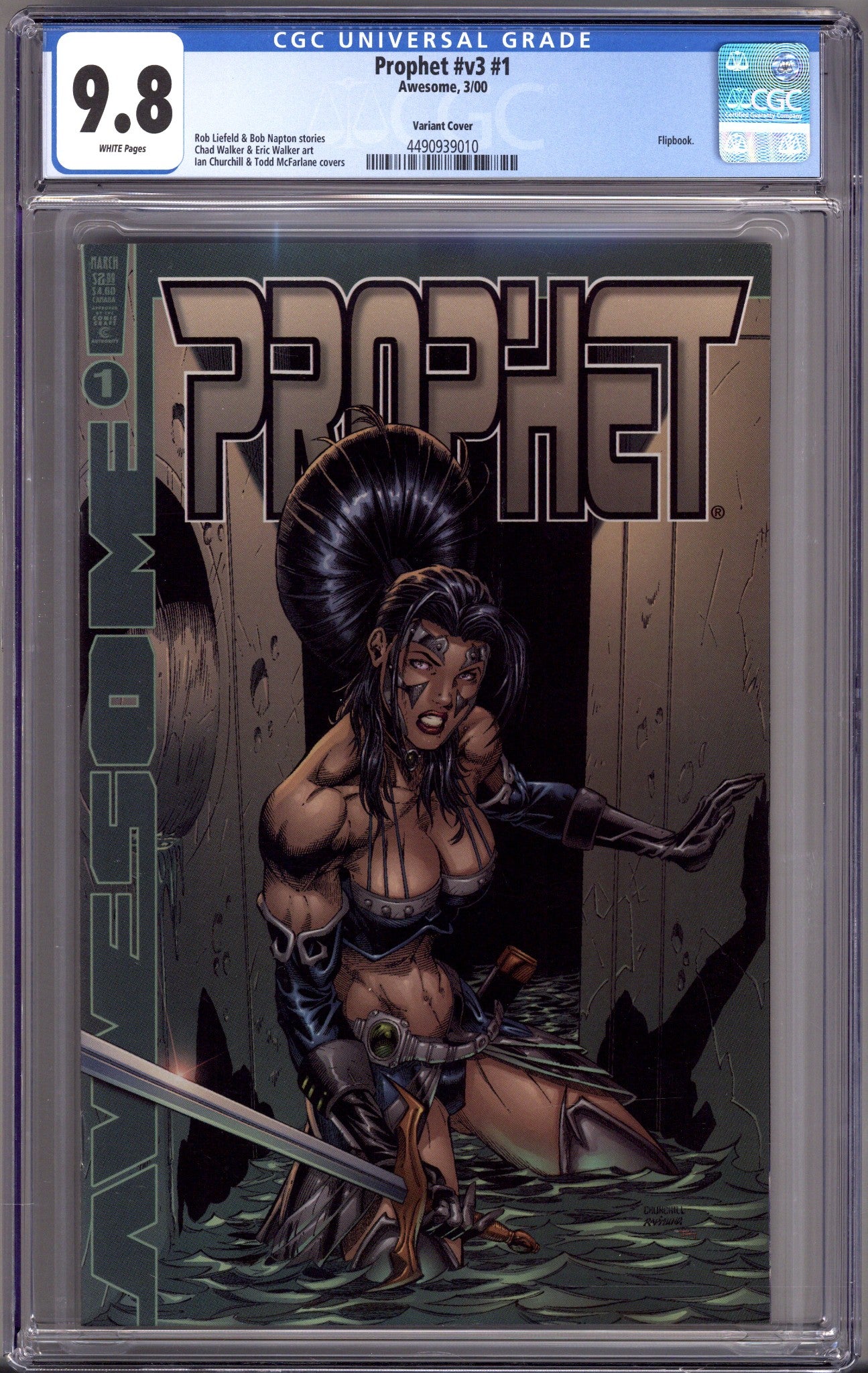Prophet Vol 3 1 CGC 9.8 (NM/M)   (2000) McFarlane     Variant  