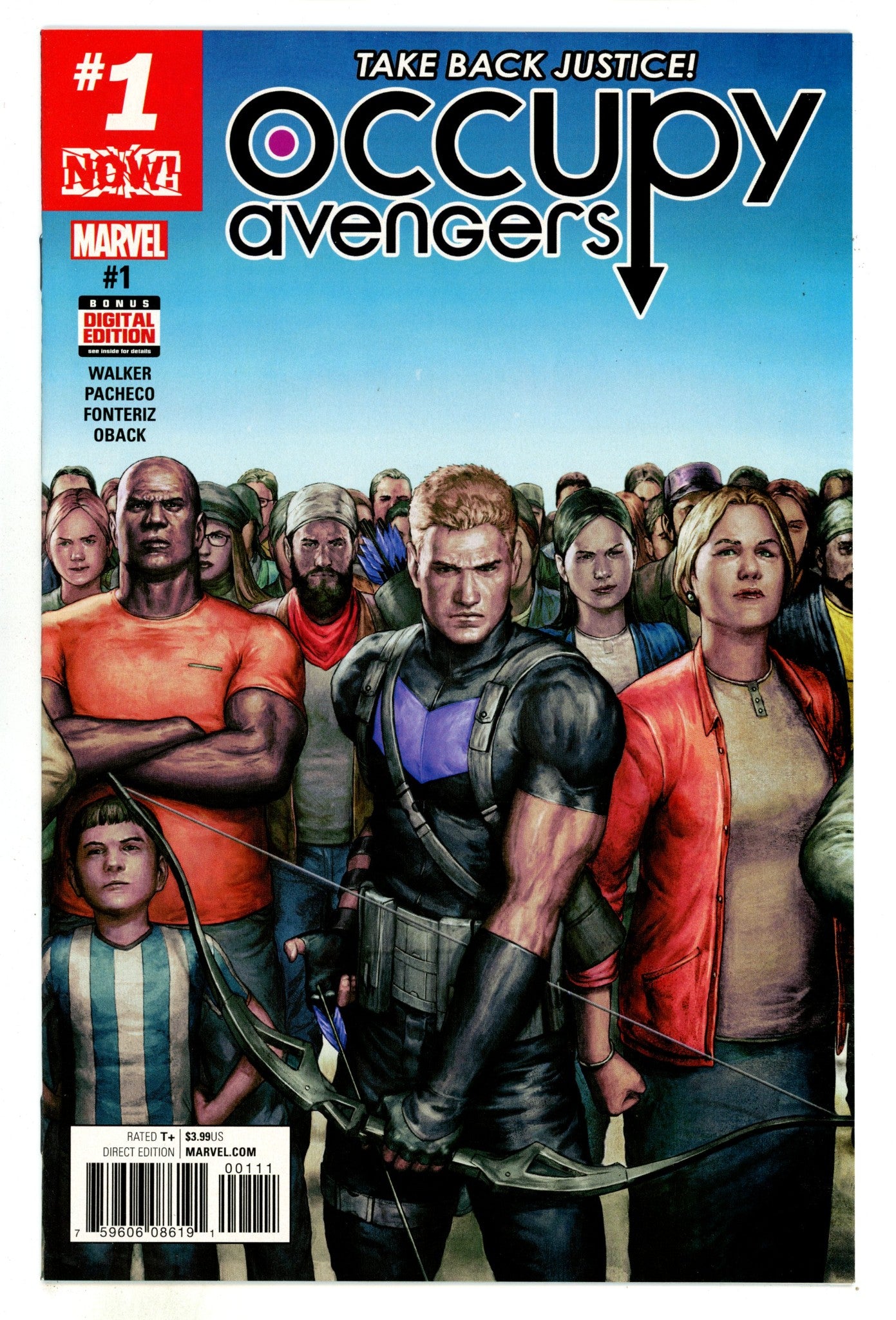 Occupy Avengers Vol 1 1 High Grade (2017) 