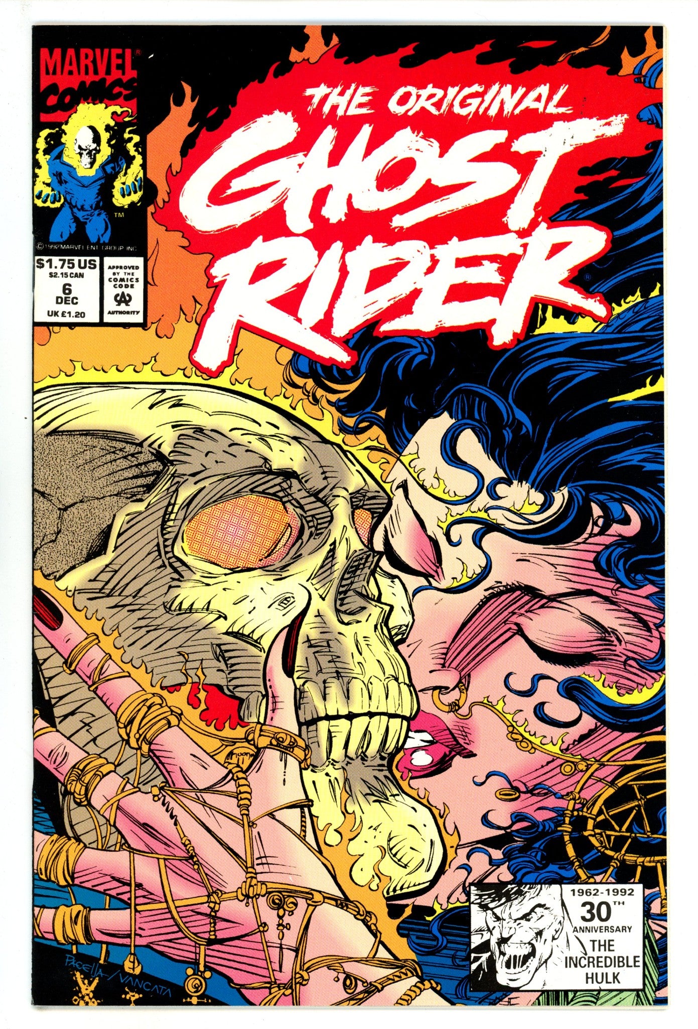 The Original Ghost Rider 6 High Grade (1992) 