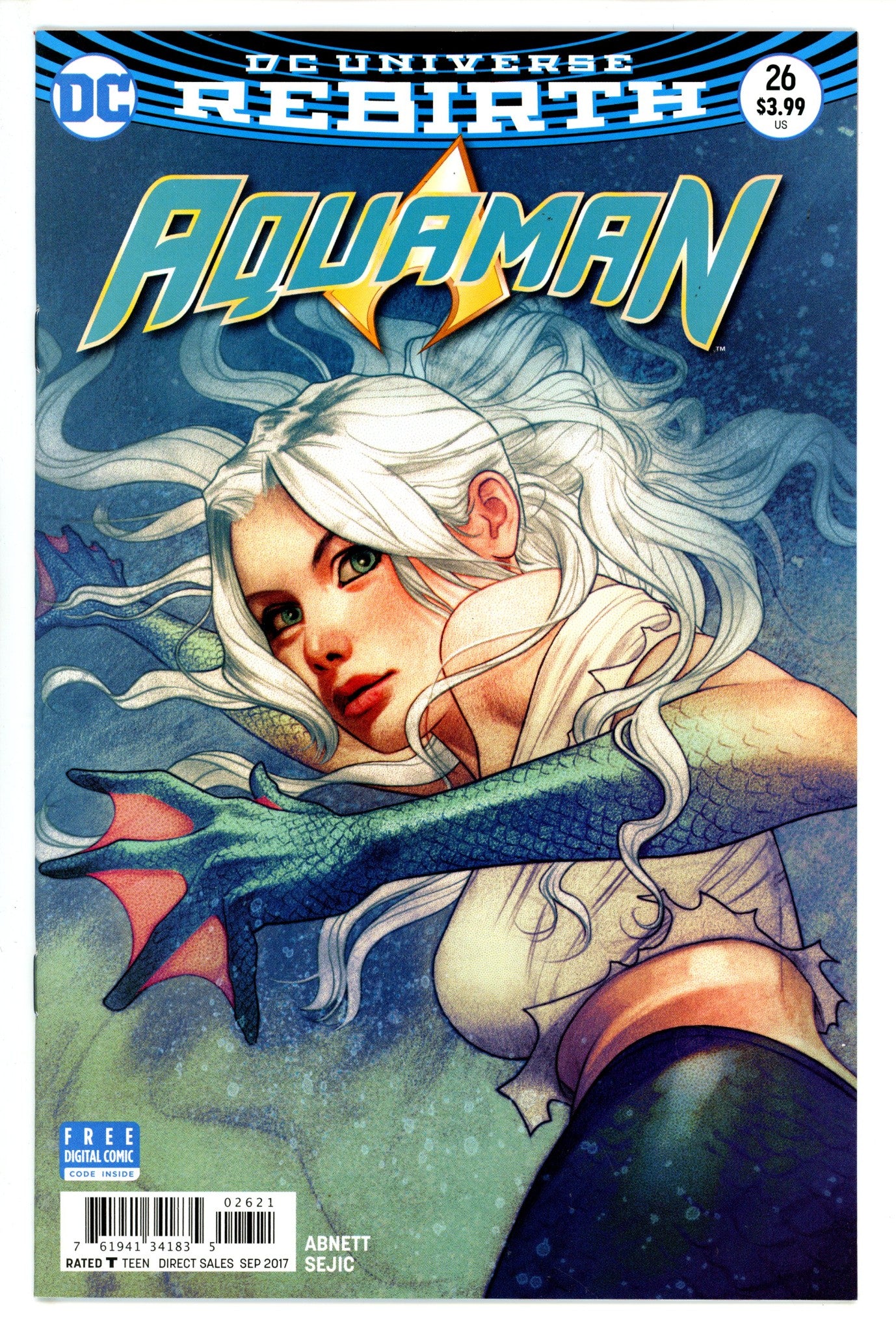 Aquaman Vol 8 26 Middleton Variant VF/NM (2017)