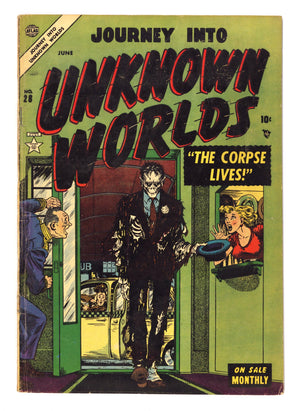 Journey into Unknown Worlds Vol 1 28 VG- (3.5) (1954)