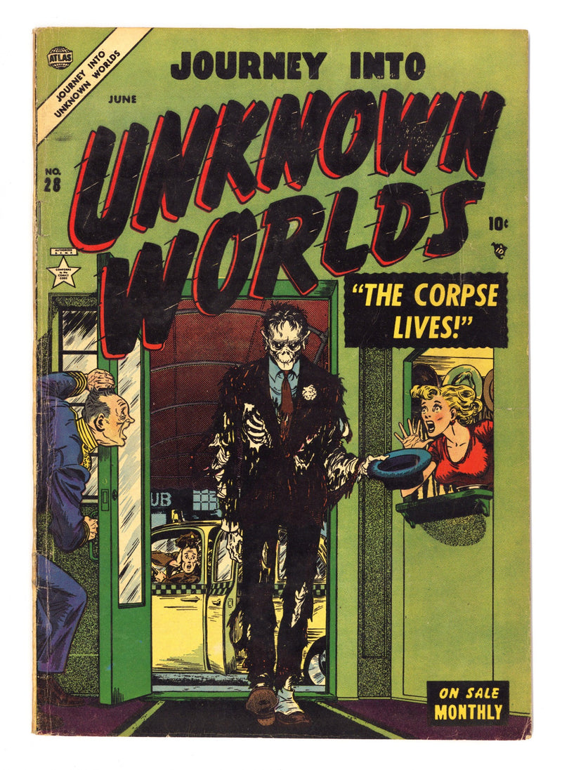 Journey into Unknown Worlds Vol 1 28 VG- (3.5) (1954) 