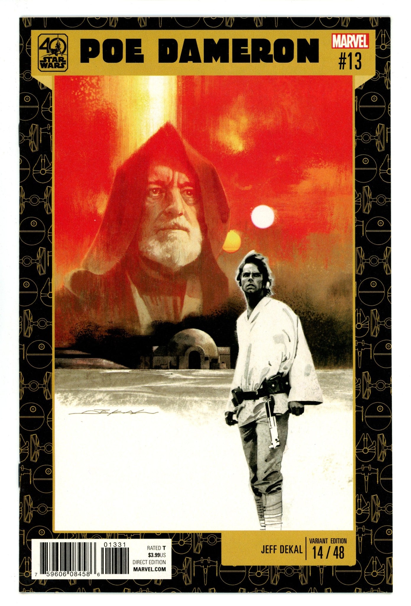 Poe Dameron 13 High Grade (2017) Dekal Variant 