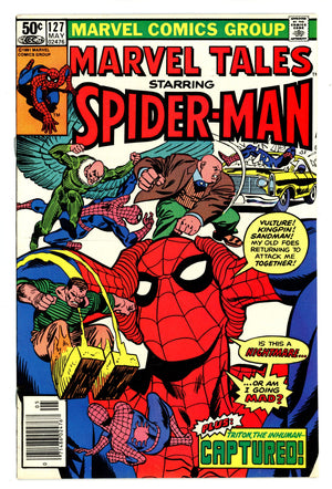 Marvel Tales Vol 2 127 Mid Grade (1981) Newsstand 