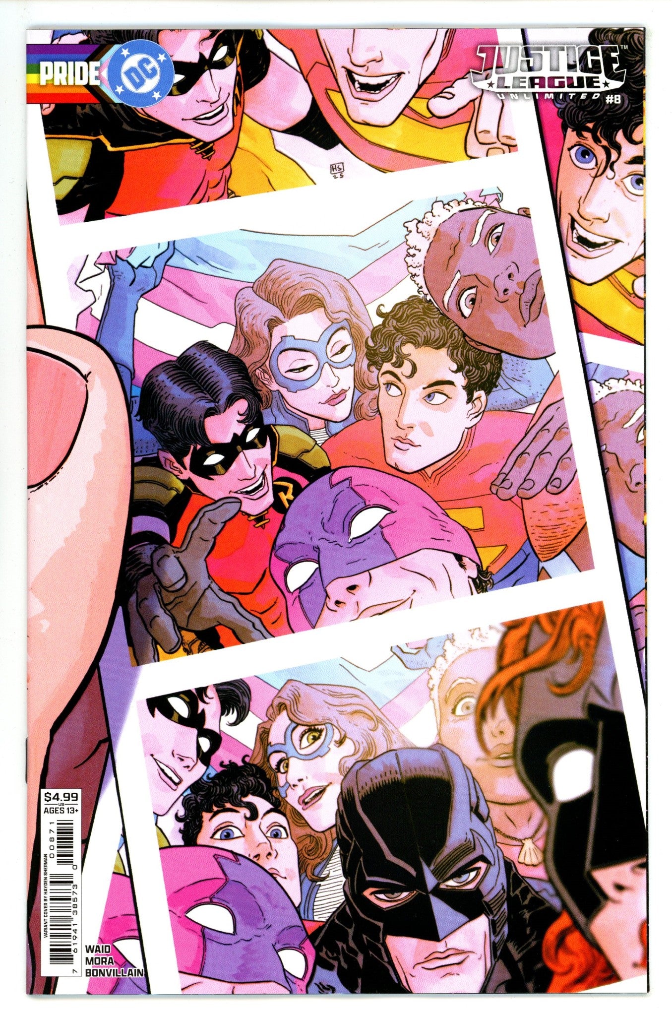 Justice League Unlimited Vol 2 8 Sherman Variant (2025)