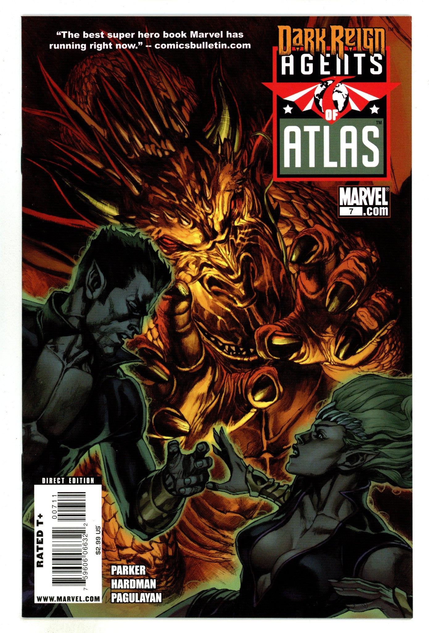 Agents of Atlas Vol 2 7 High Grade (2009) 