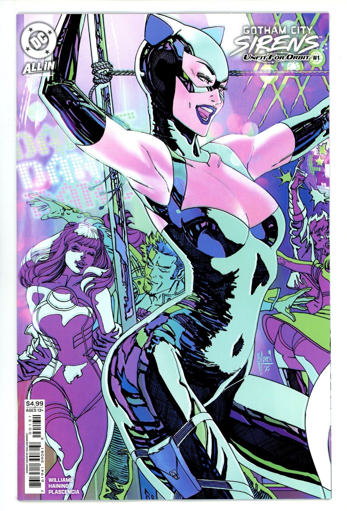 Gotham City Sirens Unfit For Orbit  1 March  Connecting Variant   (2025)