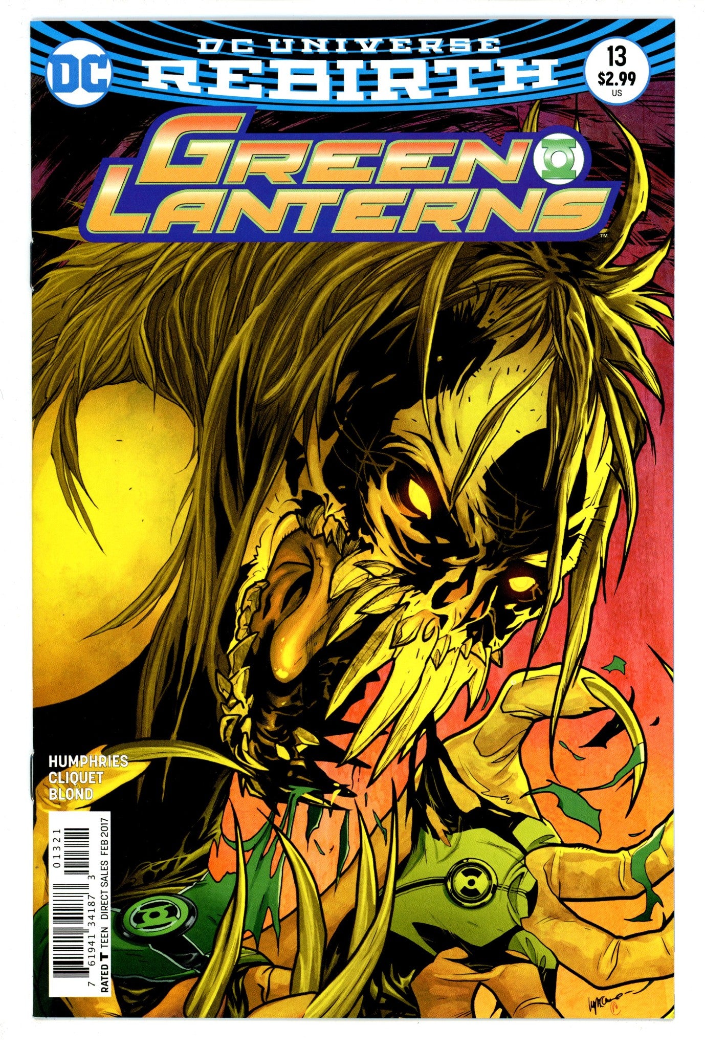 Green Lanterns 13 High Grade (2017) Lupacchino Variant 