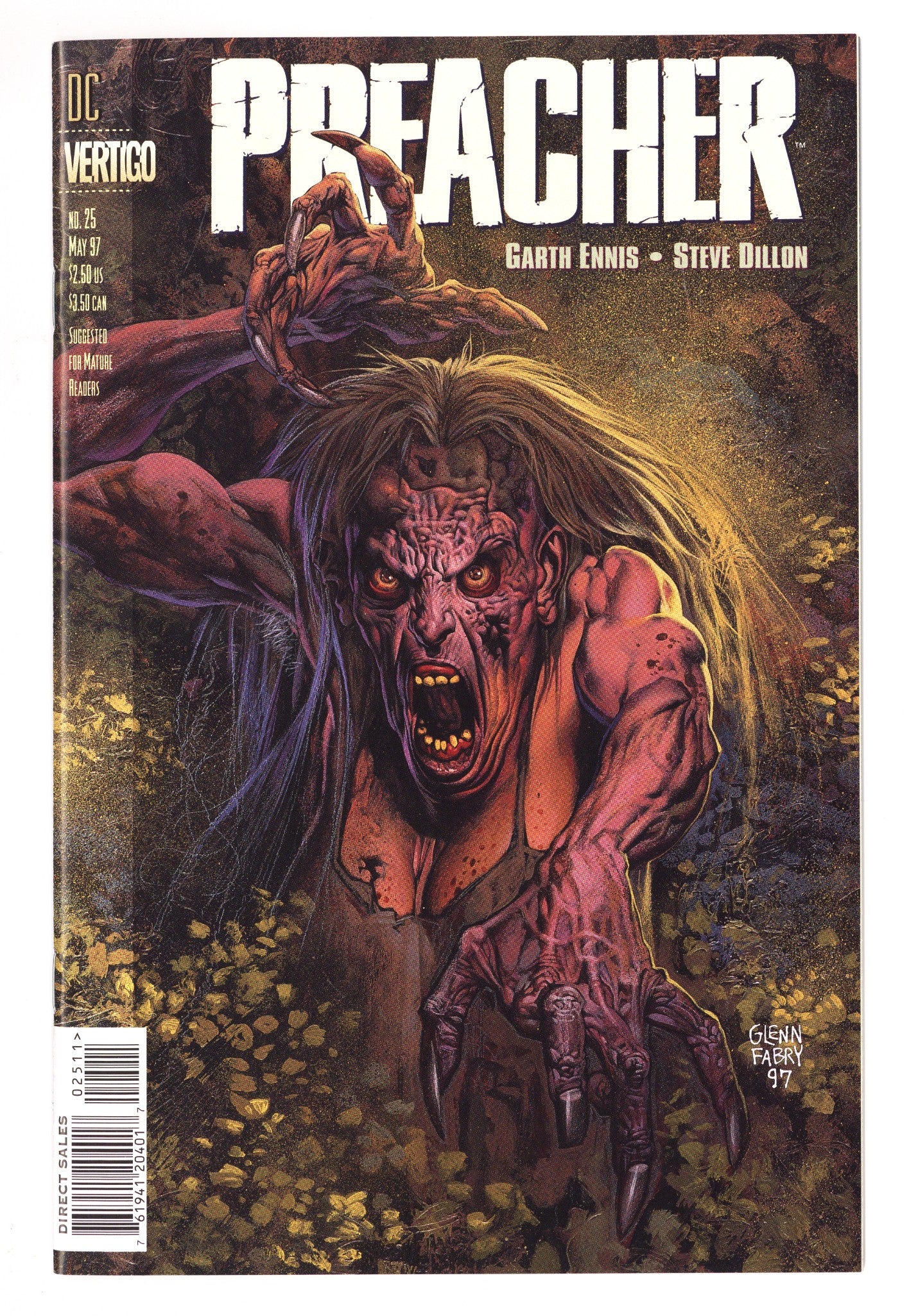Preacher 25 High Grade (1997) 