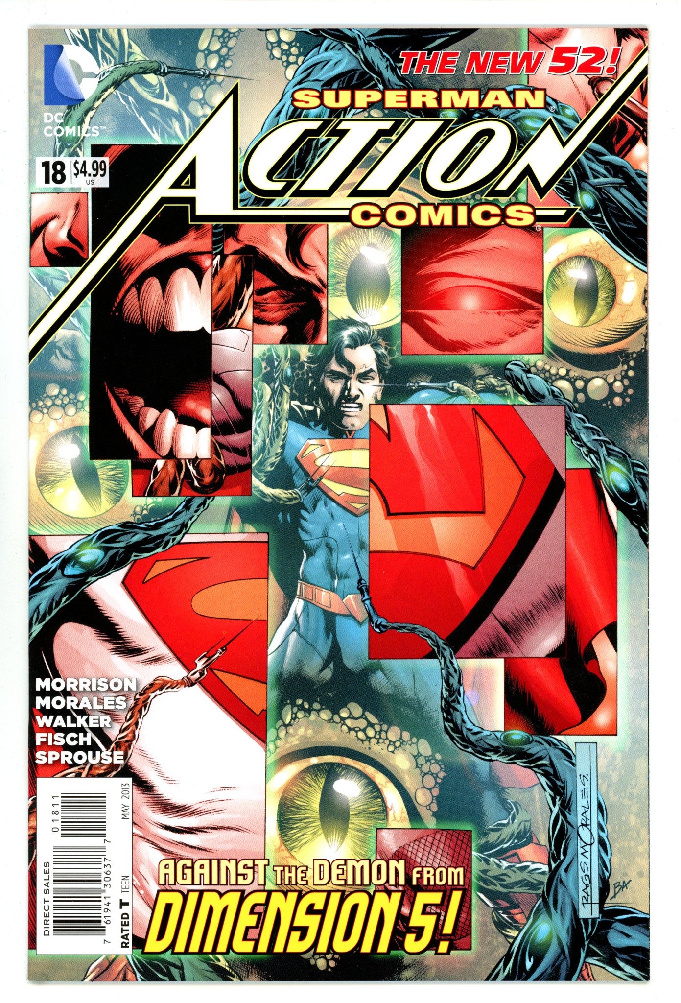 Action Comics Vol 2 18 High Grade (2013) 