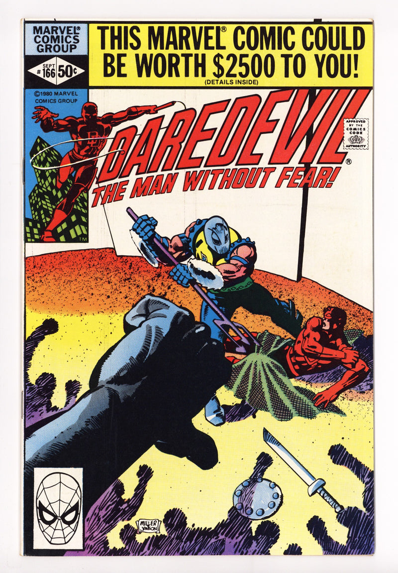 Daredevil Vol 1 166 VF+ (8.5) (1980) 