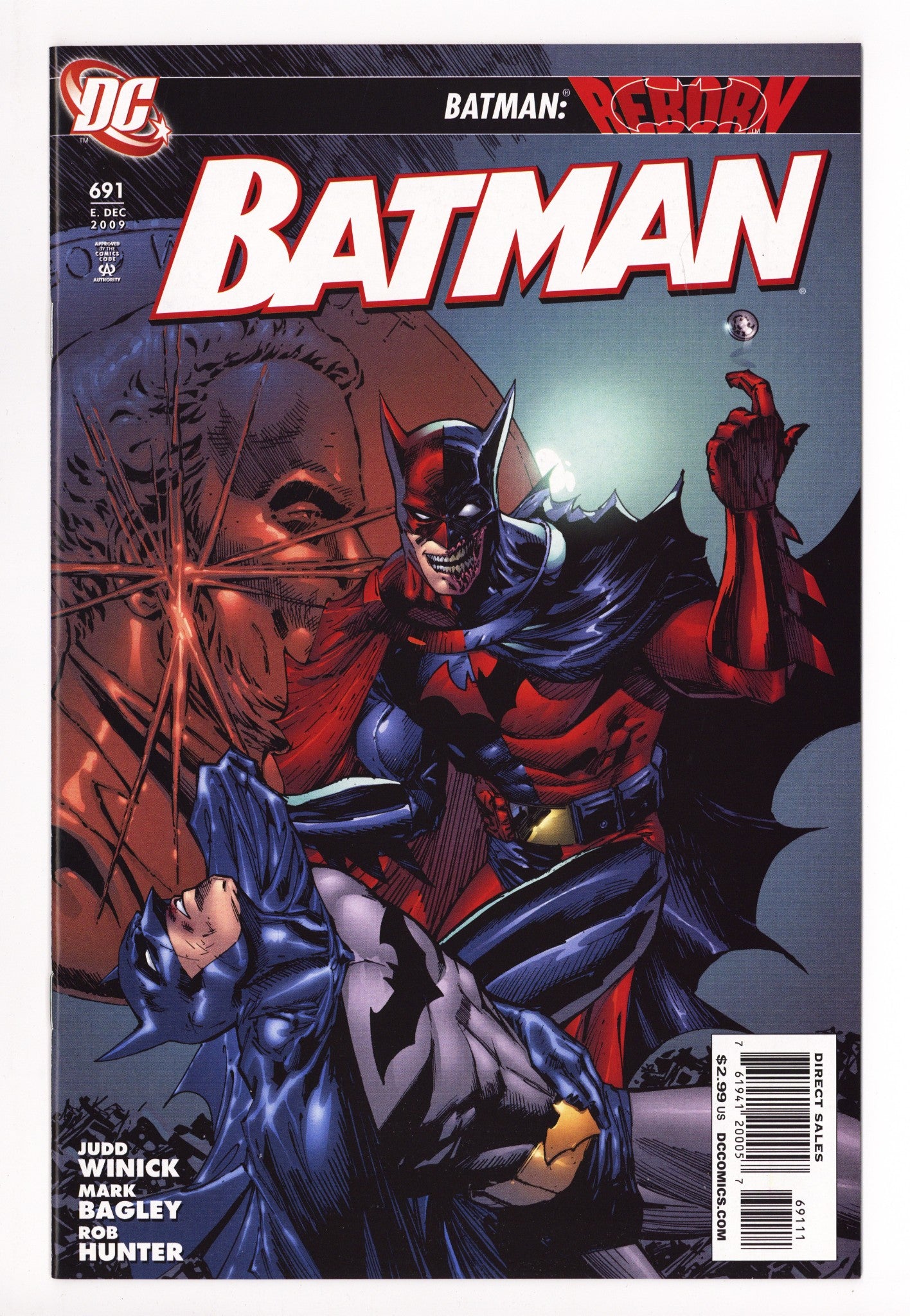 Batman Vol 1 691 High Grade (2009) 