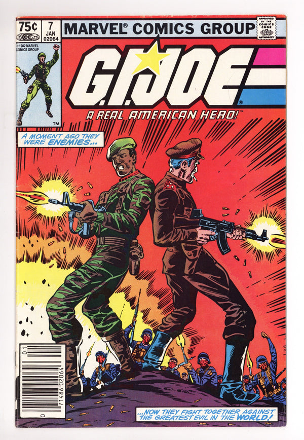 G.I. Joe, A Real American Hero 7 FN- (5.5) (1983) Canadian Price Variant