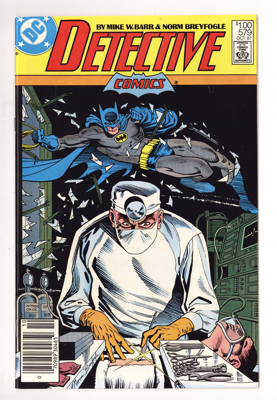 Detective Comics Vol 1 579 NM- (9.2) (1987) Canadian Price Variant 