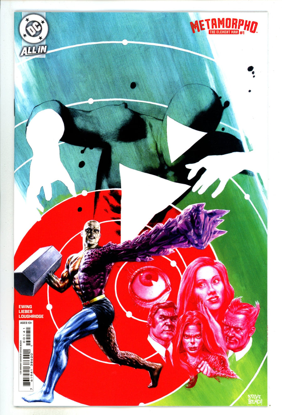 Metamorpho The Element Man  1 Beach  Incentive Variant NM  (2024)