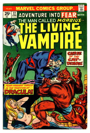 Fear 22 VF- (7.5) (1974) 