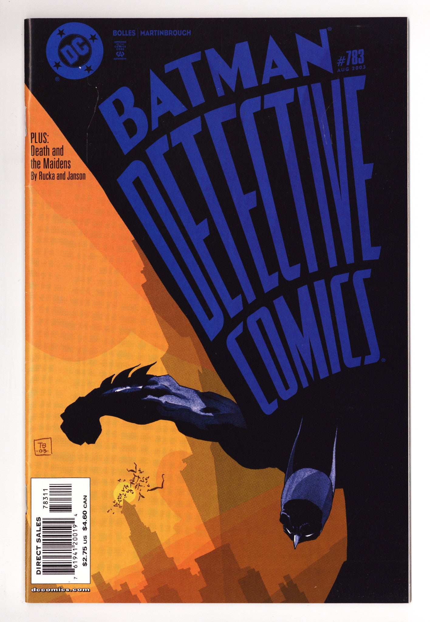 Detective Comics Vol 1 783 High Grade (2003) 